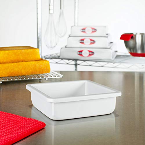 Fat Daddio's Anodized Aluminum Square Cake Pans - size: 6 x 2 Inch, style: 2" Depth
