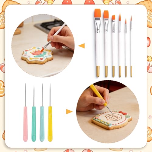 26 Pcs All-In-One Cookie Decorating Supplies Kit, Baking Tools