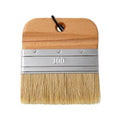 4 Inch Flat Paddle Paint Brush, Chalk Brush with Wooden Handle - size: 4 Inch Paddle Paint Brush