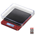 Fuzion Digital Scale .01 Gram Accuracy, 500g Small Kitchen Food Scales - color: Wood Grain