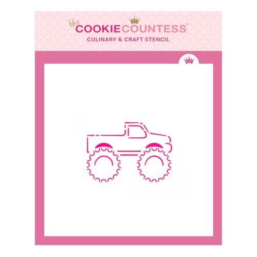 The Cookie Countess Monster Truck PYO Stencil
