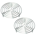 Cooling Rack with Legs,Steam Rack for Pot,Round Steamer Rack - size: 20*4.5CM