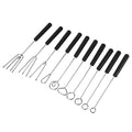 10pcs Candy Dipping Tools, Stainless Steel Chocolate Dipping Fork, 8.7in Chocolate Dipping Tool with PP Handle for Handmade Chocolates, Pralines and Truffles
