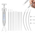 Piercing Ball Grabber Tool, Jewelry Changing & Insertion Kit 16G-20G - color: Set NO2. Thread+Threadless+Ball Grabber Tool