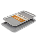 Farberware Nonstick Bakeware Cookie Pan Set, Baking Sheets, 2-Piece, Gray - size: 11" x 17" (2 piece)