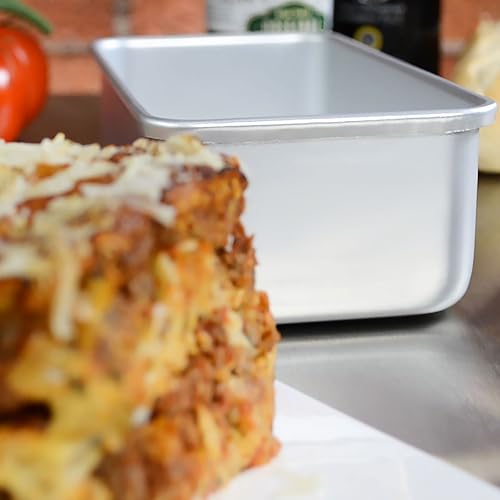 Fat Daddio's BP-5641 Anodized Aluminum Bread Loaf Pan, 6.375 x 3.75 x 2.75 Inch - size: 6.375 x 3.75 x 2.75 Inch
