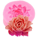 Chrysanthemum Flower Silicone Mold Flower Fondant Cake Molds - color: Style O
