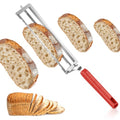 Upgraded Adjustable Bread Knife for Homemade Bread,Stainless Bread Slicer