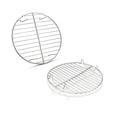 TeamFar Round Cooling Rack Set of 2, 7½ Inch - size: 7.5"