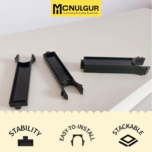 Wire Rack Stacker, Pack of 4 - Organize Your Baking with Space-Saving Ease (Black, Medium) - color: Black, size: Medium