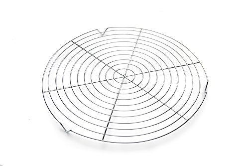 Fox Run Round Cooling Rack, Iron/Chrome, 13-Inch