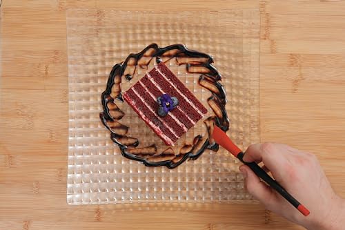 Mercer Culinary Silicone 60 Degree Angle Plating Brush - style: 60 Degree Angle