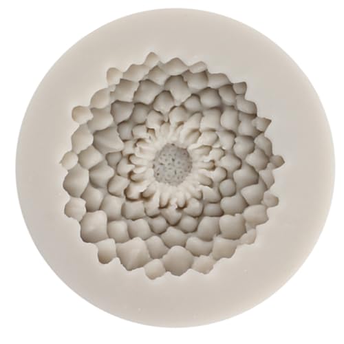 3D Chrysanthemum Flower Silicone Mold Flower Fondant Molds - color: Style C