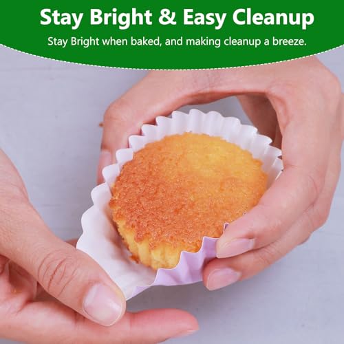 Caperci Heavy Duty Multicolor Cupcake Liners Standard Baking Cups 150pcs - color: Multicolor