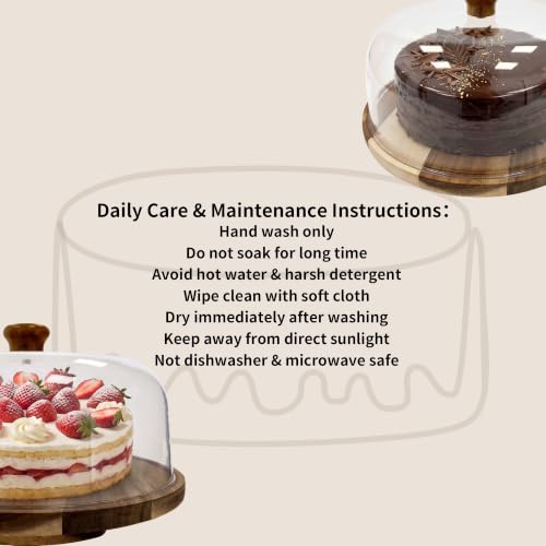 Round Rotating Cake Stand Turntable Cake Baking Display Tray