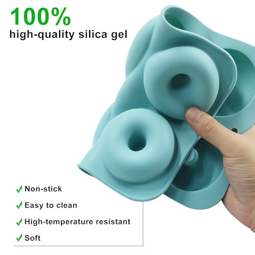 Non-Stick Doughnut Pan Set of 3, Multiple Styles - style: Multiple styles