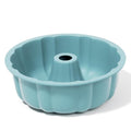 SOV silicone cake pan, silicone Cake Molds, Bakeware Non Stick 10 inch Pan for Jello,Gelatin,cake, Silicone Baking Molds for Cakes, Round Baking Pan (blue+1 pack) - size: Blue, 1 pack