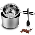 Double Boiler Pot Set, 1200ML Double Boiler, 2800ML Stainless Steel Pot - size: 2800 ML+1200ML Multicolor
