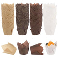 400pcs Tulip Cupcake Liners for Baking Cups Greaseproof Tulip Muffin Liners Premium Muffin Baking Cups Liners Holders for Party, Christmas, Weddings, Birthday