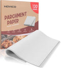 130-Pack Precut Parchment Paper Sheets | 12x12 Inch White Baking Paper | Heavy Duty Non-Stick Liners for Oven, Air Fryer, Grill & Steaming | Perfect for Baking, Cooking, Wrapping Food - color: White 12" x 12"