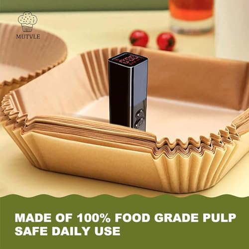 Air Fryer Liners Disposable 4QT/5QT for Chefman Air Fryer - size: 7.5 inch Square