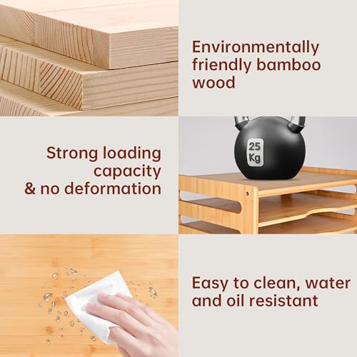Cookie Sheet Organizer for Cabinet, 6 Tier Sheet Pan Organizer