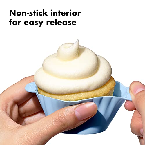 OXO Good Grips Reusable Silicone Baking Cups - 12 Pack