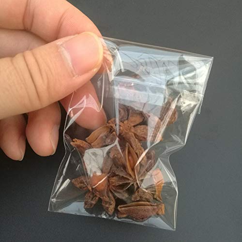 200pcs 2"x3" Clear Resealable Cellophane Bag Self Adhesive Seal - size: 2x3 Inch (Pack of 200)