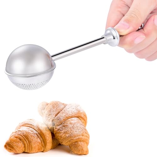 Flour Baking Sifter, Flour Sieve Bakers Dusting Wand