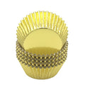 Standard Gold Foil Cupcake Liners Muffin Baking Cups for Party and More, 100-Count - color: Gold