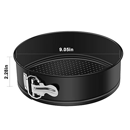 9 Inch Nonstick Springform Pan Cheesecake Pan with Removable Bottom - size: 9 Inches