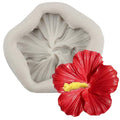 Flower Silicone Mold Hibiscus Flower Fondant Molds - color: Style X