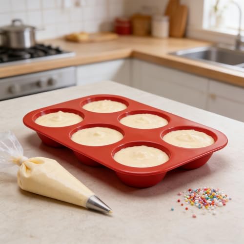 4 Pack Medium Semi-Sphere Silicone Molds