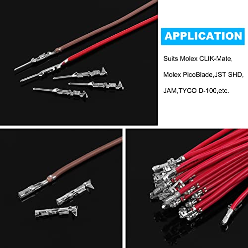 Knoweasy Micro Molex Crimper: Compatible with D-Sub, JST, JAE Connectors - style: Molex
