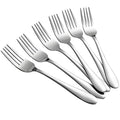 Aebeky 12-Piece Stainless Steel Dessert Forks,Salad Forks Set,6.7-Inch - size: 6.7-Inch