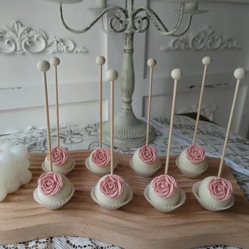 Rose Silicone Candy Mold Mini Flower Fondant Chocolate Molds - color: Style L