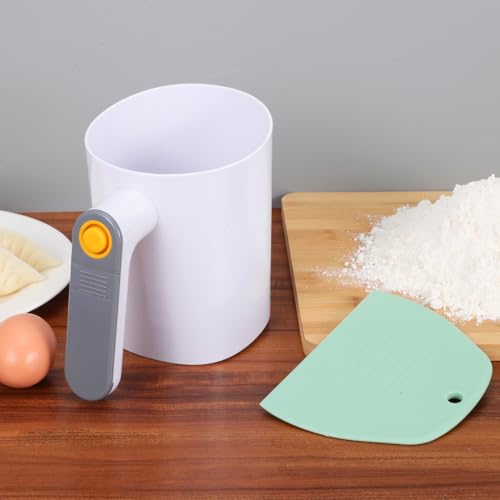 Hemobllo Electric Flour Sifter ABS Stainless 18X15.2X15.2CM Baking