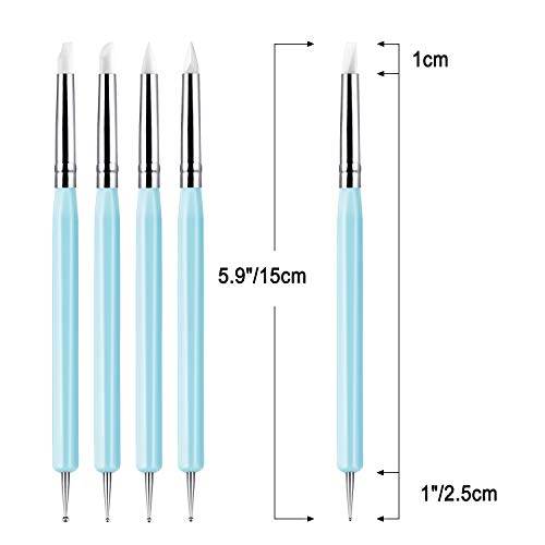 10PCS Silicone Color Shaper Tools, Clay Sculpting Tools for Artists