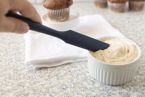Fox Run Silicone Icing Spatula, Navy Spatula Spatula Spreader, 9"