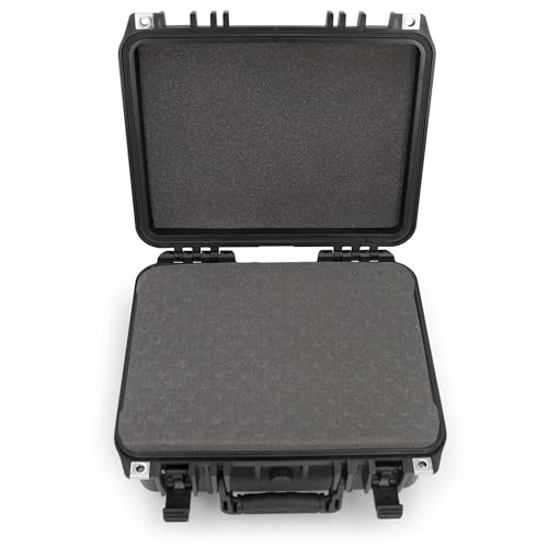 CLOUD/TEN 13 inch Smell Odor Block Airtight Carry Case with Impact Absorbing Protective Customizable Foam - style: 13 Inch