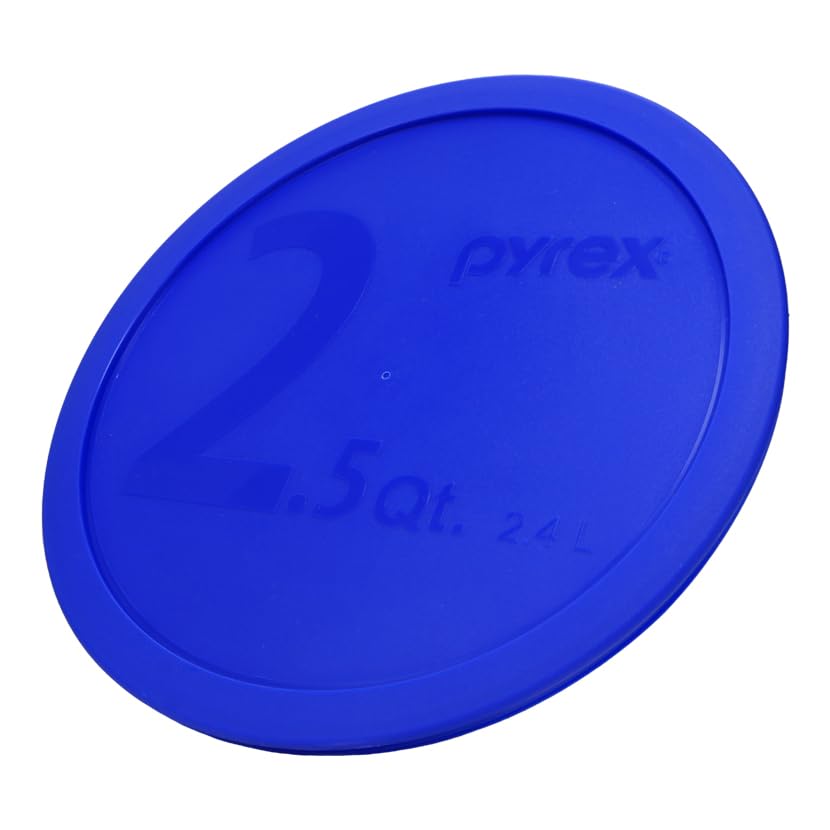 Pyrex 322-PC 323-PC 325-PC 326-PC Replacement Bowl Lids Set- Made in USA - color: Green, Marine Blue, Cadet Blue, Red