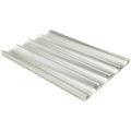 Winco Full Size Aluminum Baguette Pan, 4 Slots, Professional