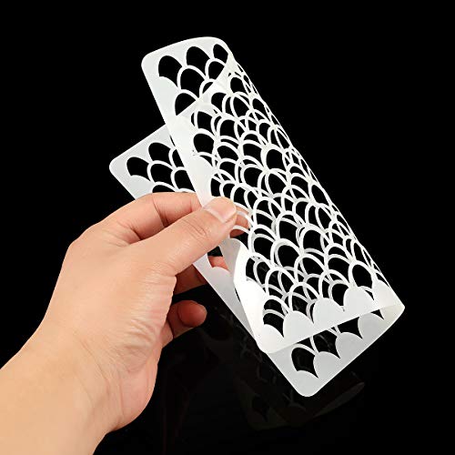 9PCS Animal Print Cookie Stencils for Cake Painting, Safari Animal Print Airbrush Stencil Includes Snakeskin Leopard Zebra Alligator Scale Reusable Templates DIY Crafts, 7 Inch - size: 7 Inch