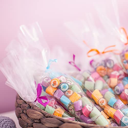 Morepack Cone Shaped Treat Bags 5x10 Inch 100Pcs - size: 5x10 inches