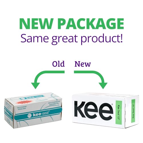 KEE-SEAL Disposable Pastry Piping Bags | 12 Inch | 100 Pack - size: Kee-seal 12"
