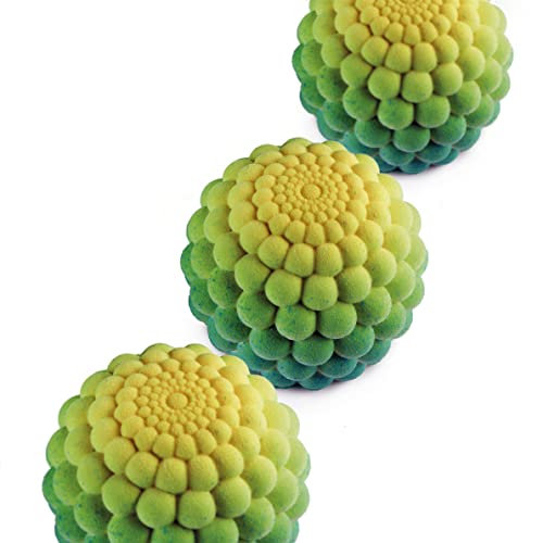 DINARA KASKO Mini Pearls silicone mold for Baking. Geometric 3D silicone mold for cake or mousse, 4pcs. by world famous pastry chef