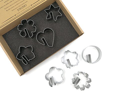 Mug Cup Rim Edge Cookie Cutter 8PC Stainless Steel