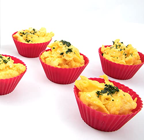 Nuwave Reusable Silicone Cupcake Liners, Set of 10