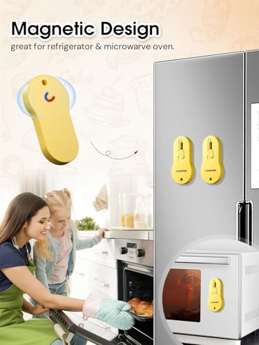 CLUEAPOP Bread Lame Sourdough Scoring Tool Extractable & Magnetic - Professional Dough Scoring Tool for Sourdough Bread Baking & Bread Making Tools - Scoring Patterns Booklet & 5 Razor Blades - color: Yellow