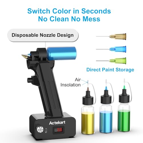 No-Clean Airbrush Kit with Disposable Nozzle